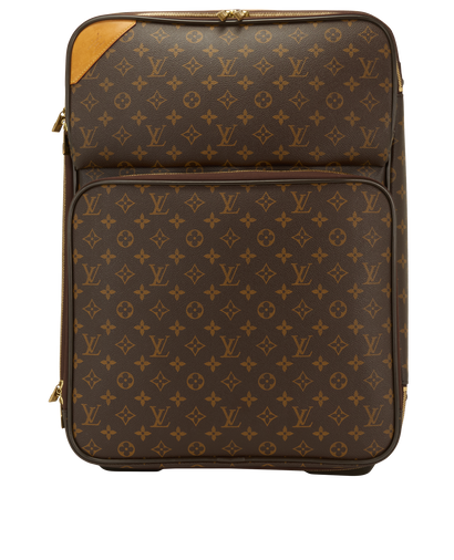 Pegase 55 Suitcase, &pound;1,100, Handbags, Brown, Canvas, Front view